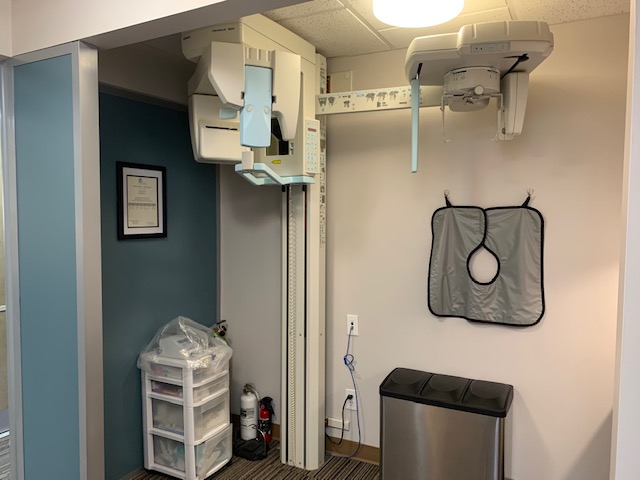 X-Ray machine at Nanton Dental in Nanton Alberta