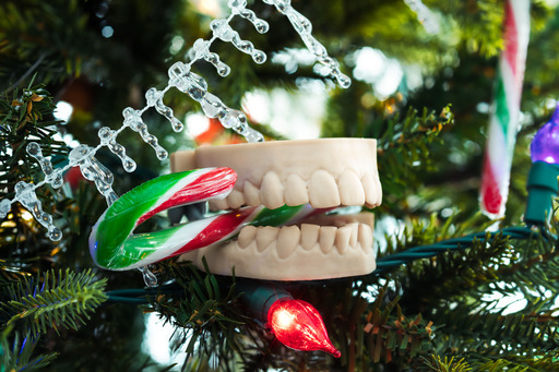 Teeth at Dental Christmas